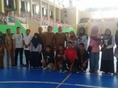 Pelepasan SOINA Perwakilan Kota Solokoleh Bapak Kadispora Kota Solok