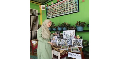 Penerimaan Lafor dan pergelaran hasil karya siswa siswi SLB Autisma YPPA Solok Semester 1 TP. 2024