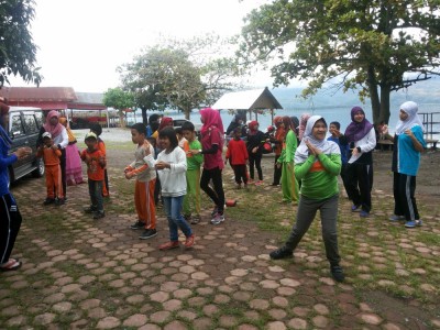 Outing Class di Danau Singkarak pada Tahun 2015