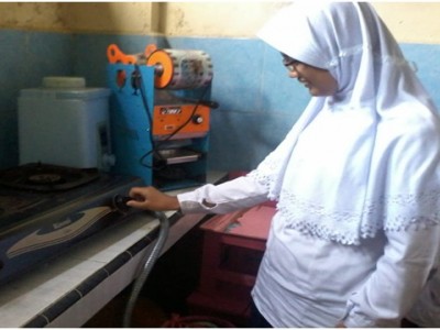 Keterampilan Menghidupkan Kompor Gas