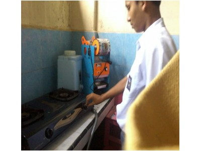 Keterampilan Menghidupkan Kompor Gas