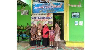 Kunjungan Dinas Provinsi Melihat Bantuan Media Belajar